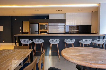 Studio para alugar com 40m², 1 quarto e 1 vagaArea comum - salão de festas