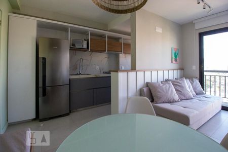 Studio para alugar com 40m², 1 quarto e 1 vagaSala