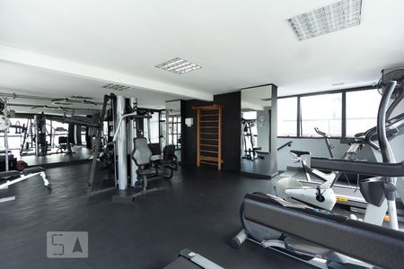 Apartamento à venda com 44m², 1 quarto e 1 vaga Apartamento à venda com 44m², 1 quarto e 1 vagaÁrea comum - Academia