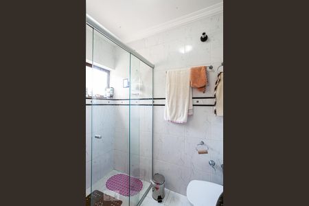 Banheiro da Suíte de apartamento à venda com 2 quartos, 120m² em Centro, Santo André