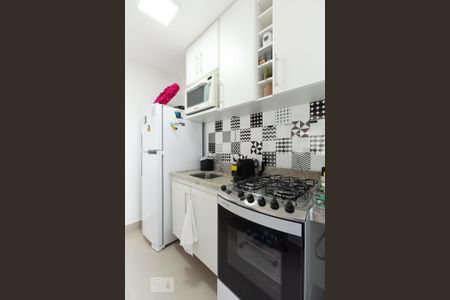 Cozinha de apartamento para alugar com 1 quarto, 48m² em Vila Nova Conceição, São Paulo