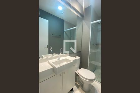 Apartamento à venda com 53m², 1 quarto e 2 vagasBanheiro da Suíte 1