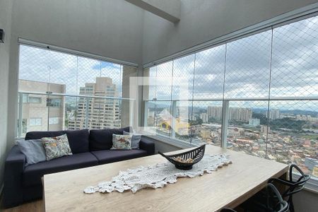 Varanda gourmet de apartamento para alugar com 4 quartos, 150m² em Centro, Barueri