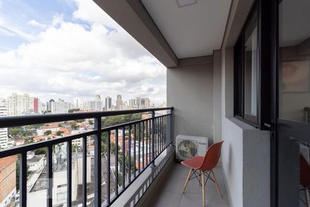 Varanda de kitnet/studio para alugar com 1 quarto, 21m² em Vila Mariana, São Paulo