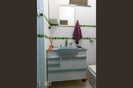 Banheiro de kitnet/studio à venda com 1 quarto, 28m² em Centro, Rio de Janeiro