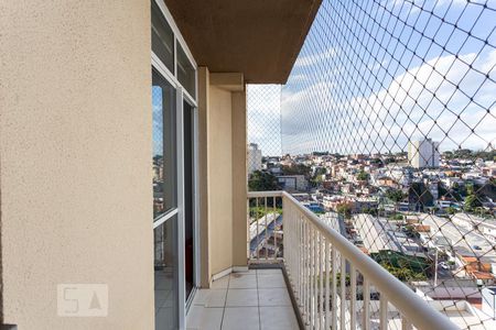 Varanda de apartamento para alugar com 2 quartos, 56m² em São Pedro, Osasco