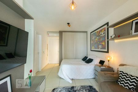 Sala e Quarto de apartamento para alugar com 1 quarto, 37m² em Moema, São Paulo