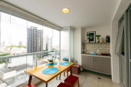 Varanda de apartamento para alugar com 1 quarto, 37m² em Moema, São Paulo
