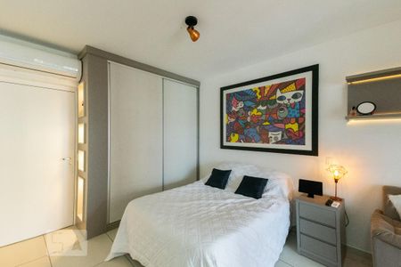 Sala e Quarto de apartamento para alugar com 1 quarto, 37m² em Moema, São Paulo