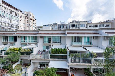 Vista da Sala de apartamento para alugar com 3 quartos, 80m² em Leblon, Rio de Janeiro