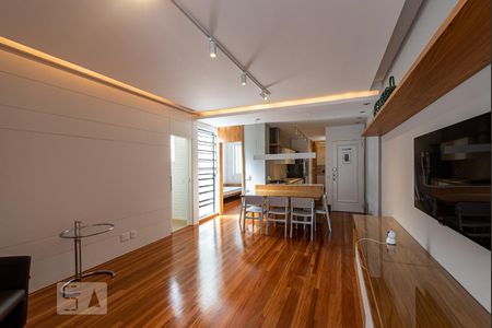 Sala de apartamento para alugar com 3 quartos, 80m² em Leblon, Rio de Janeiro