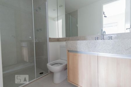 Banheiro Suíte de apartamento para alugar com 1 quarto, 38m² em Pinheiros, São Paulo