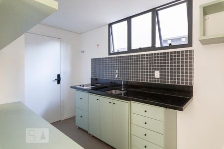 Studio para alugar com 30m², 1 quarto e sem vaga Studio para alugar com 30m², 1 quarto e sem vagaCozinha