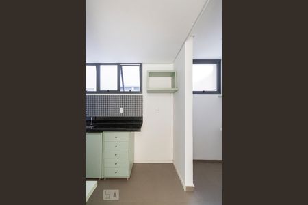 Studio para alugar com 30m², 1 quarto e sem vaga Studio para alugar com 30m², 1 quarto e sem vagaCozinha