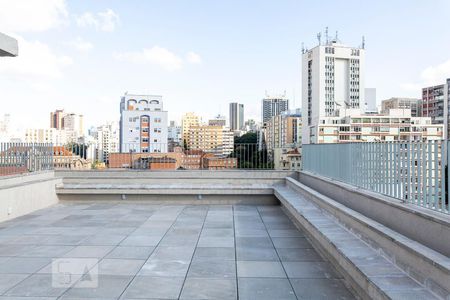 Studio para alugar com 30m², 1 quarto e sem vaga Studio para alugar com 30m², 1 quarto e sem vagaÁrea comum - Solarium