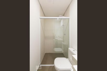 Studio para alugar com 30m², 1 quarto e sem vaga Studio para alugar com 30m², 1 quarto e sem vagaBanheiro