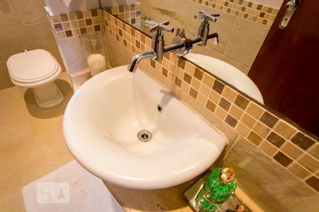 Lavabo de apartamento à venda com 4 quartos, 160m² em Vila Bastos, Santo André