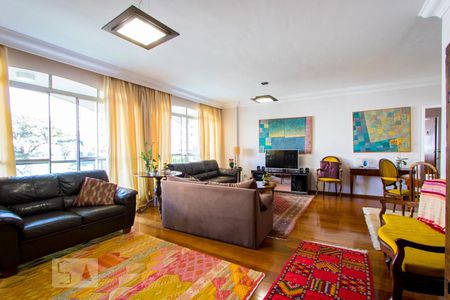 Sala de apartamento à venda com 4 quartos, 160m² em Vila Bastos, Santo André