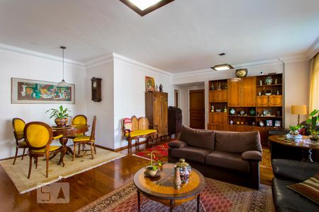 Sala de apartamento à venda com 4 quartos, 160m² em Vila Bastos, Santo André