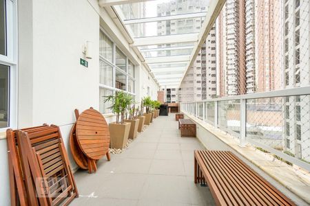 Apartamento para alugar com 55m², 1 quarto e 1 vagaChurrasqueira