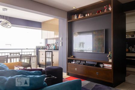 Sala de apartamento para alugar com 1 quarto, 74m² em Cidade Monções, São Paulo