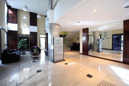 Studio para alugar com 35m², 1 quarto e 1 vaga Studio para alugar com 35m², 1 quarto e 1 vagaHall