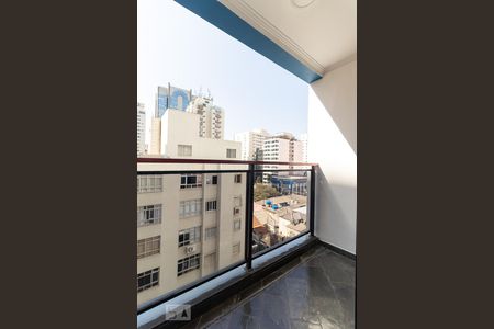 Varanda de apartamento à venda com 1 quarto, 48m² em Pinheiros, São Paulo