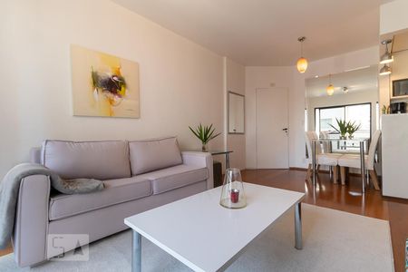 Sala de apartamento à venda com 1 quarto, 48m² em Pinheiros, São Paulo