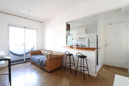 Sala de apartamento para alugar com 1 quarto, 39m² em Campos Elíseos, São Paulo