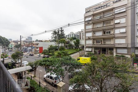 Varanda da Sala de apartamento à venda com 1 quarto, 34m² em Auxiliadora, Porto Alegre