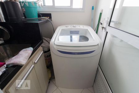 Área de Serviço de apartamento para alugar com 2 quartos, 56m² em Vila Caraguatá, São Paulo
