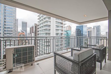 Varanda de apartamento para alugar com 2 quartos, 96m² em Cidade Monções, São Paulo