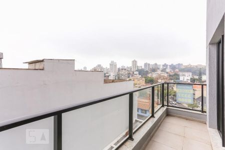 varanda de apartamento para alugar com 1 quarto, 42m² em São João, Porto Alegre