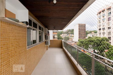 Varanda da Sala de apartamento para alugar com 3 quartos, 105m² em Andaraí, Rio de Janeiro