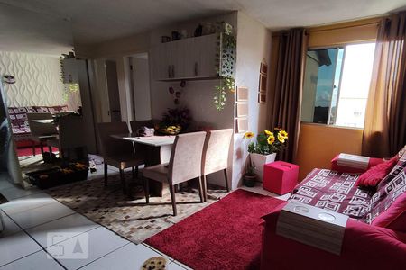 Sala de Estar de apartamento para alugar com 2 quartos, 50m² em Mato Grande, Canoas