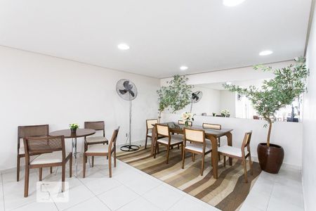 Apartamento para alugar com 40m², 1 quarto e 1 vagaSalão de festas 