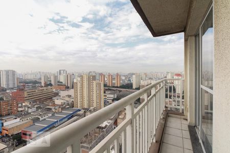 Sacada  de apartamento para alugar com 1 quarto, 40m² em Brás, São Paulo