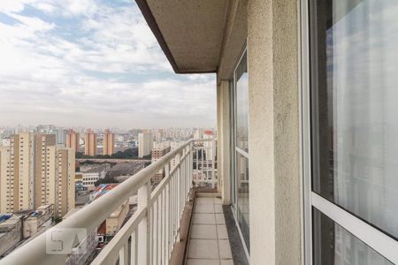 Sacada  de apartamento para alugar com 1 quarto, 40m² em Brás, São Paulo