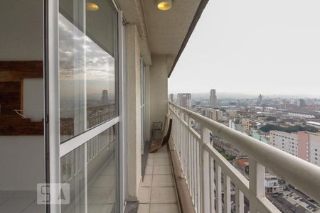Sacada  de apartamento para alugar com 1 quarto, 40m² em Brás, São Paulo