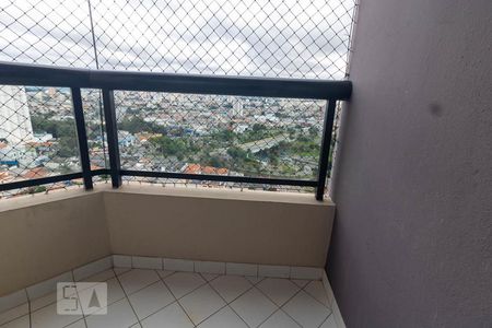 Varanda da Sala  de apartamento para alugar com 3 quartos, 82m² em Vila Principe de Gales, Santo André