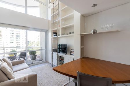 Apartamento para alugar com 56m², 1 quarto e 1 vaga Apartamento para alugar com 56m², 1 quarto e 1 vagaSala