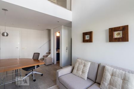 Apartamento para alugar com 56m², 1 quarto e 1 vaga Apartamento para alugar com 56m², 1 quarto e 1 vagaSala