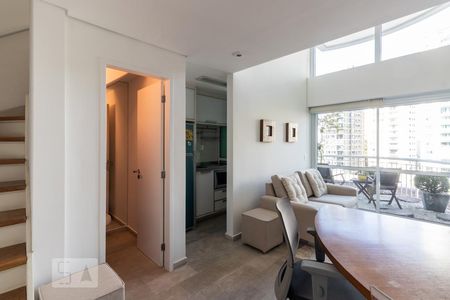 Apartamento para alugar com 56m², 1 quarto e 1 vaga Apartamento para alugar com 56m², 1 quarto e 1 vagaSala