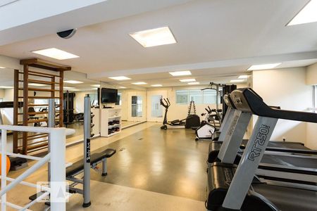 Apartamento para alugar com 56m², 1 quarto e 1 vaga Apartamento para alugar com 56m², 1 quarto e 1 vagaAcademia