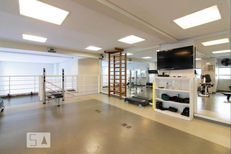 Apartamento para alugar com 56m², 1 quarto e 1 vaga Apartamento para alugar com 56m², 1 quarto e 1 vagaAcademia