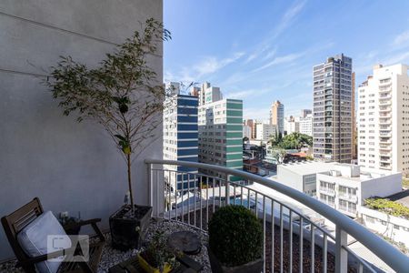 Apartamento para alugar com 56m², 1 quarto e 1 vaga Apartamento para alugar com 56m², 1 quarto e 1 vagaVaranda