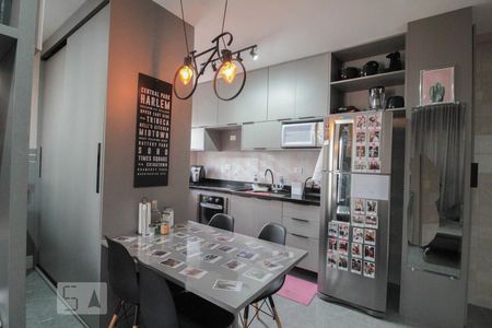 cozinha de kitnet/studio à venda com 1 quarto, 31m² em Santana, São Paulo