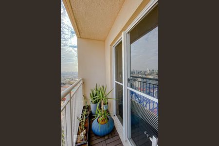 Studio à venda com 37m², 1 quarto e sem vagaVaranda