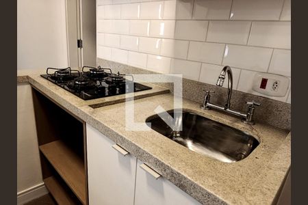 Cozinha de apartamento à venda com 1 quarto, 43m² em Jardim Paulista, São Paulo