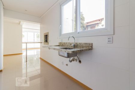 Cozinha de apartamento à venda com 3 quartos, 93m² em Cristal, Porto Alegre